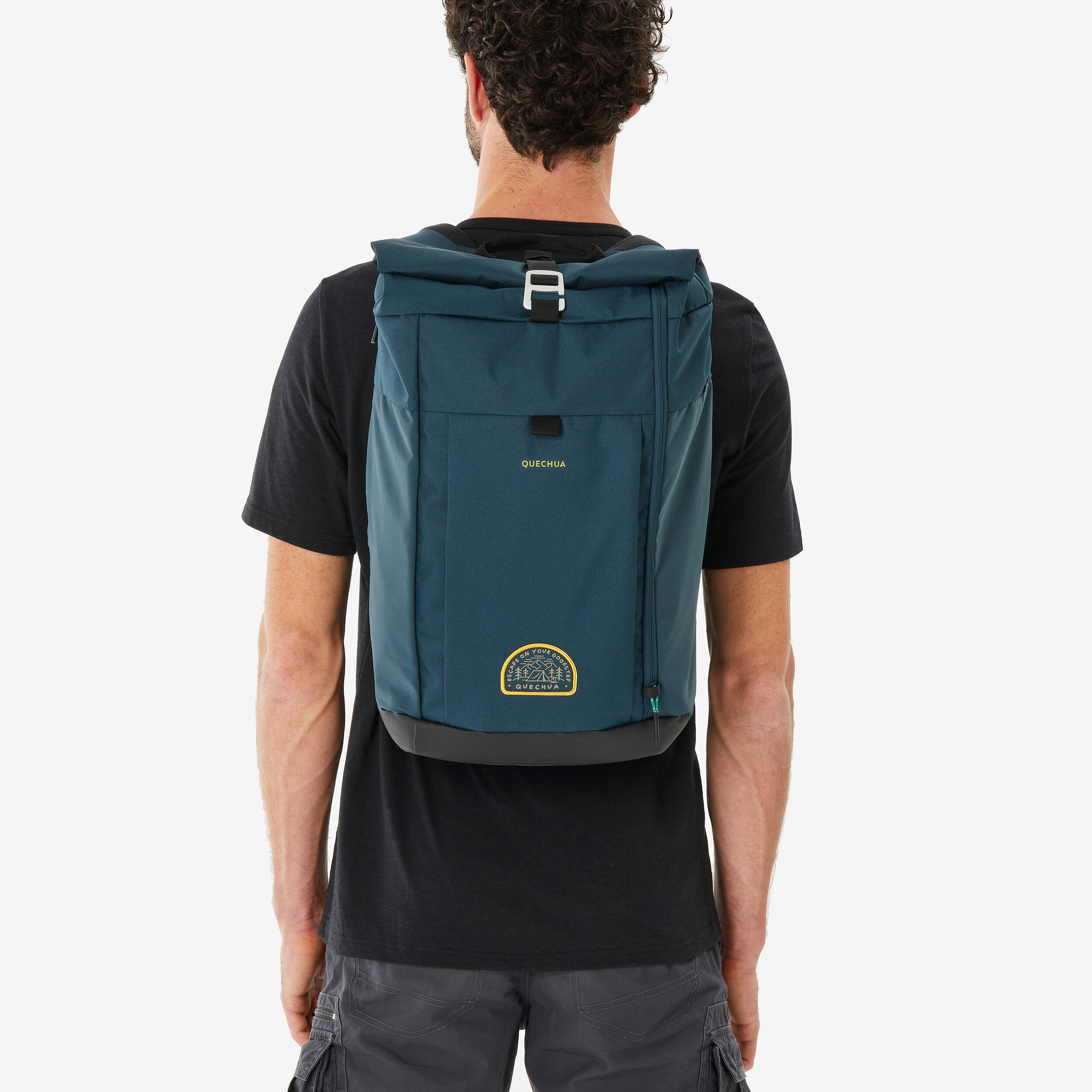 Mochila de senderismo con apertura rolltop